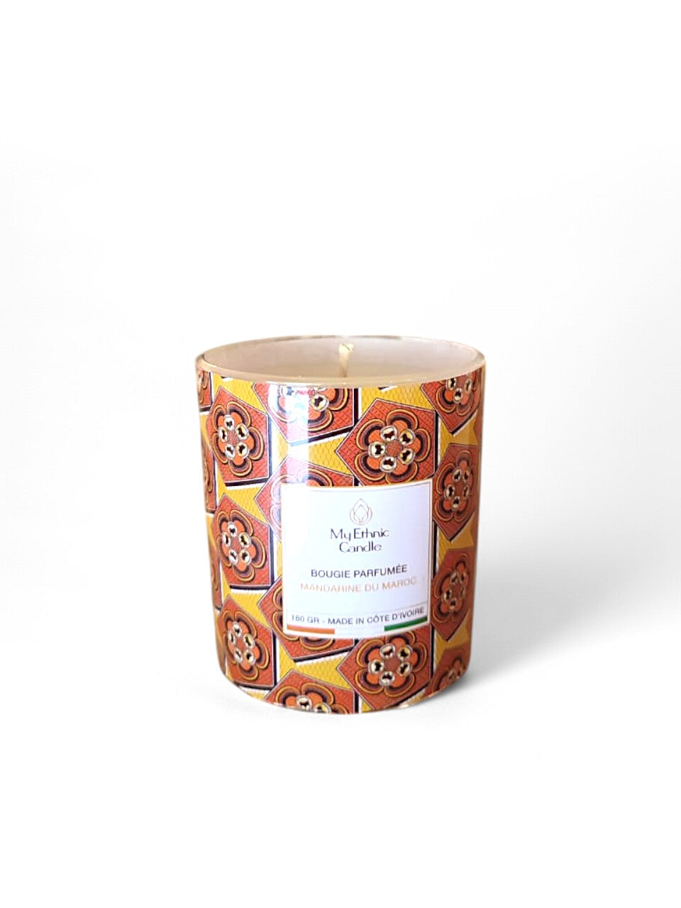 Bougie parfumée Mandarine du Maroc - My Ethnic Candle