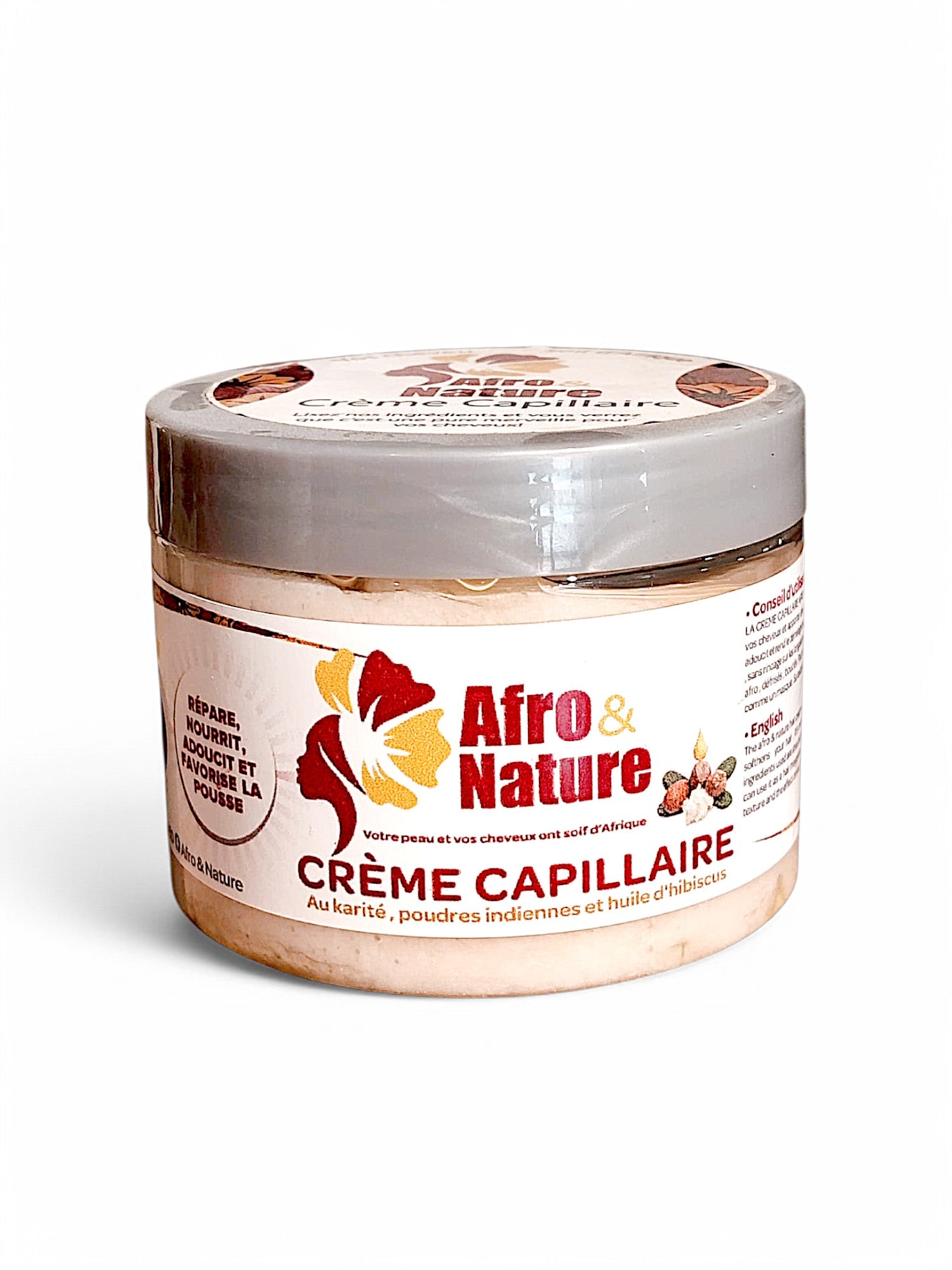 Crème capillaire Karité et poudre indienne